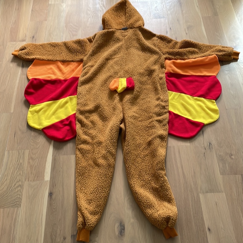 Adult Turkey Onesie Costume - Picture 8 of 8